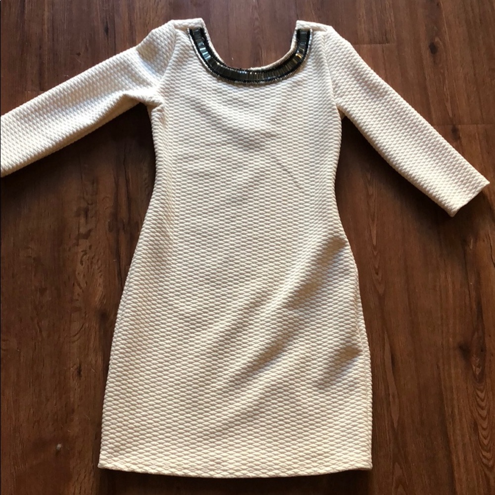 Cream dress
